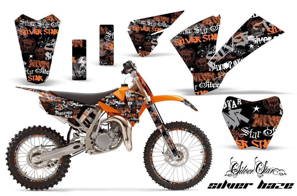 KTM-SX85 04-05 Graphics Kit SSSH OB NPs